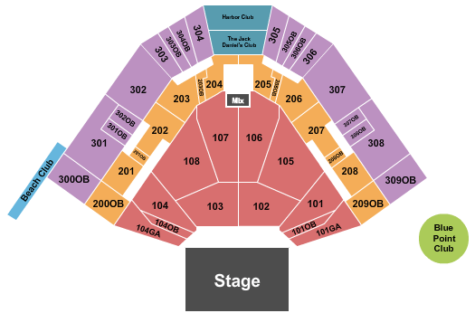 Hartford HealthCare Amphitheater Jerry Seinfeld Seating Chart